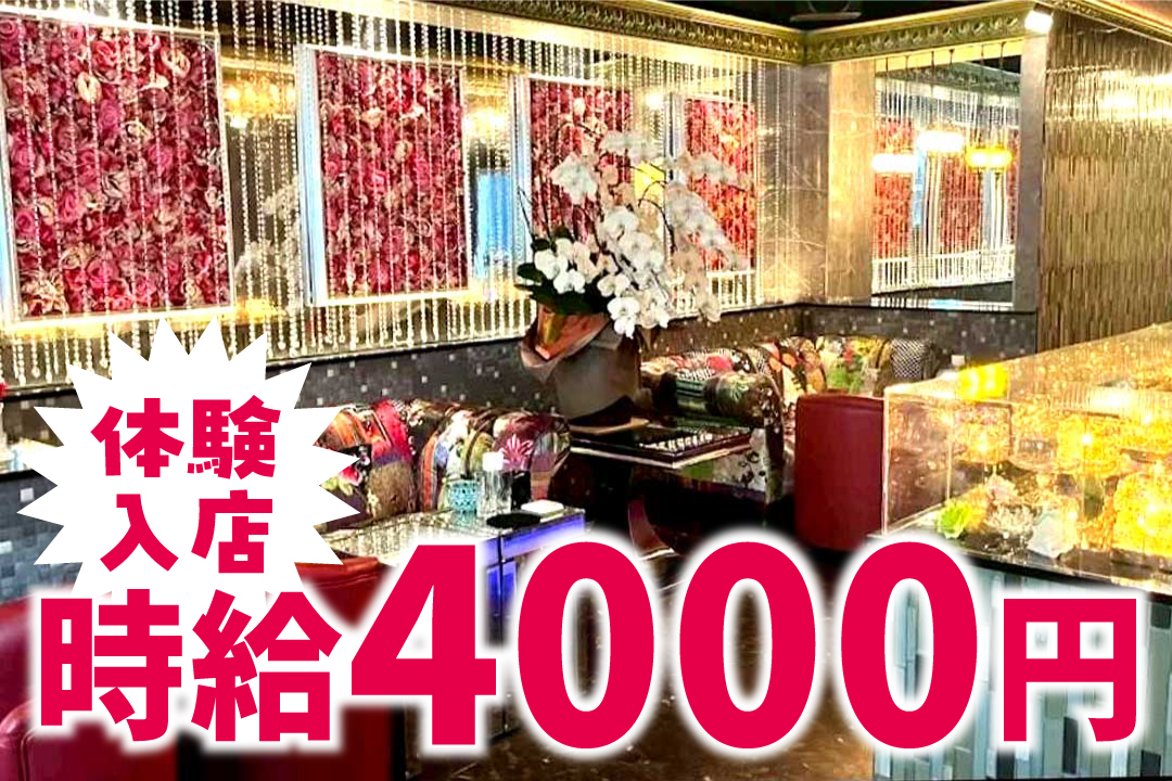SHOW BAR フィオーレ 音楽ラウンジのフロアスタッフ〔高時給／体験入店時給4000円〕